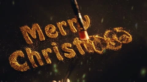 Merry Christmas Stock Footage 12537653