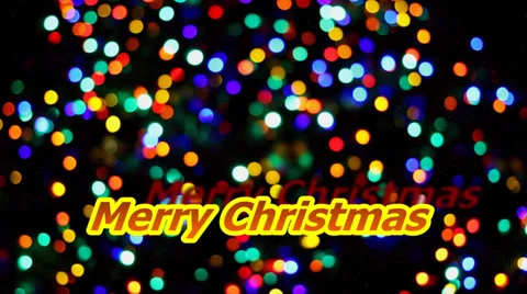 Merry Christmas Stock-Footage 33627112
