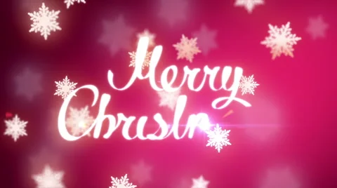 Merry Christmas Stock Footage 68526421