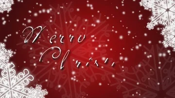 Merry Christmas 库存影片 85687972