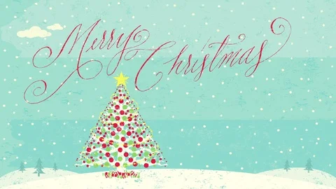 Merry Christmas Stock Footage 93553979