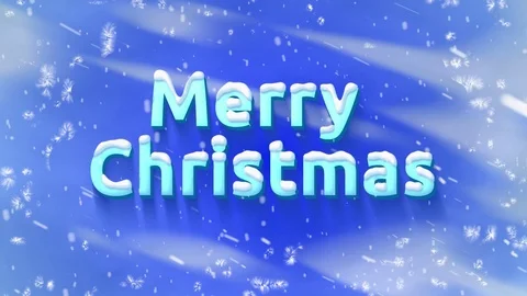 Merry Christmas Stock Footage 97598168