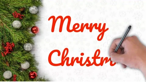 Merry Christmas! Stock Footage 139688075
