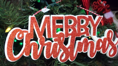 Merry Christmas Stock Footage 143893238