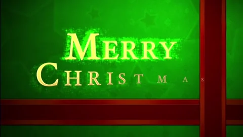 Merry Christmas Stock Footage 165362345