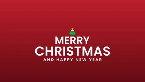 Merry Christmas Stock Footage 257388670