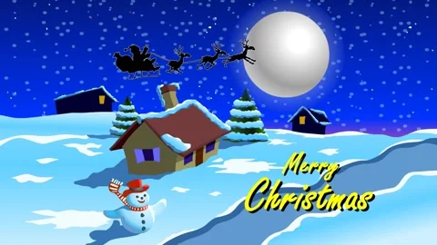 Merry Christmas Stock Footage 274717070