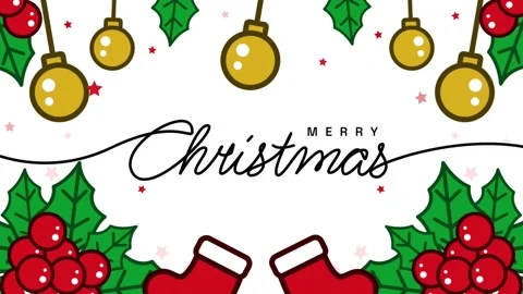 Merry christmas Stock Footage 317136268