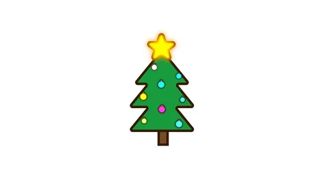 Merry Christmas Icon Stock Footage 120376509