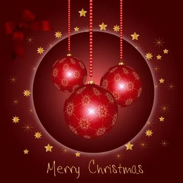 Merry christmas Stock Illustration