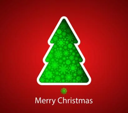 Merry christmas Stock Illustration