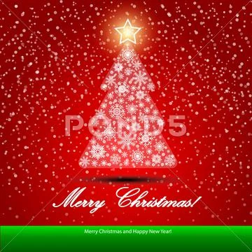 Merry christmas Stock Illustration