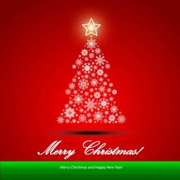 Merry christmas Stock Illustration