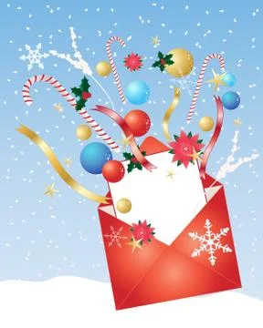 Merry christmas Stock Illustration