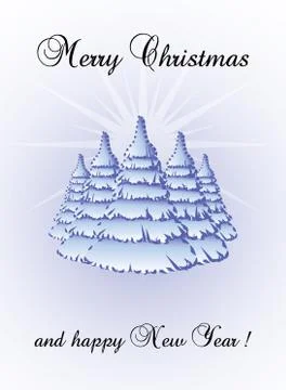 Merry christmas Stock Illustration
