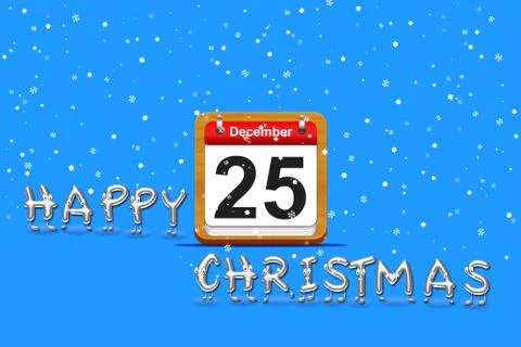Merry christmas. Stock Illustration
