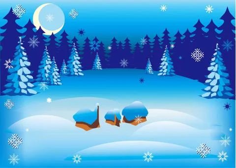 Merry christmas Illustrazione stock