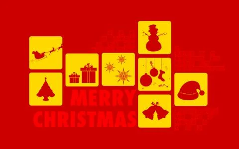 Merry Christmas Stock Illustration
