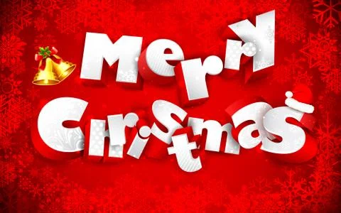 Merry Christmas Stock Illustration