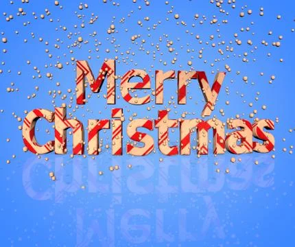 Merry christmas Stock Illustration