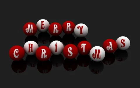 Merry christmas Stock Illustration