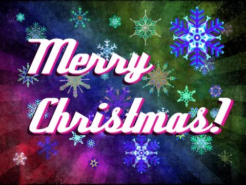 Merry Christmas! Illustrazione stock