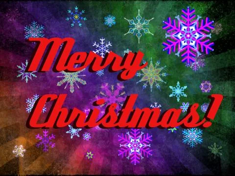 Merry Christmas! Stock Illustration