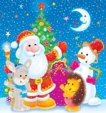 Merry Christmas Stock Illustration