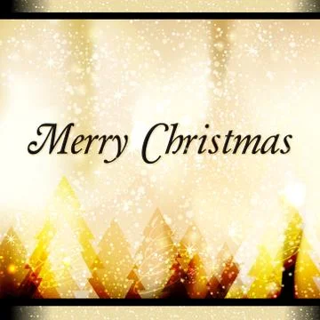 Merry christmas Stock Illustration