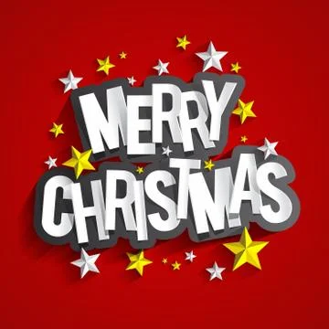 Merry Christmas Stock Illustration