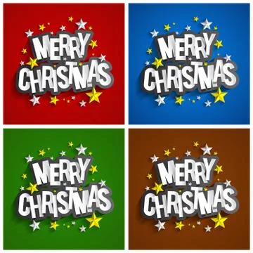 Merry Christmas Stock Illustration
