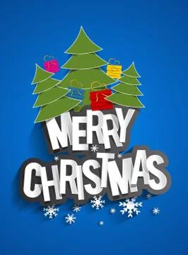 Merry Christmas Stock Illustration