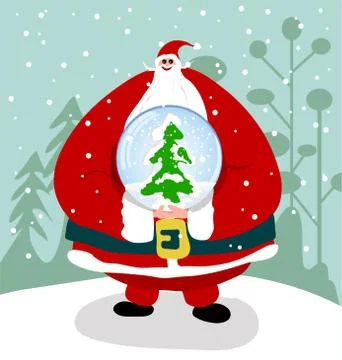 Merry christmas Stock Illustration