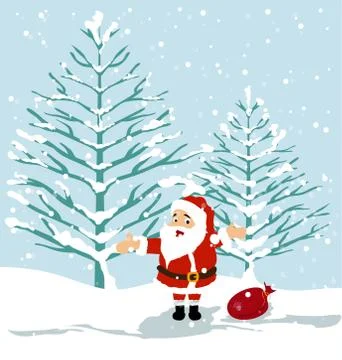 Merry christmas Stock Illustration