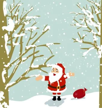 Merry christmas Stock Illustration