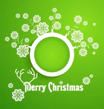 Merry christmas Stock Illustration