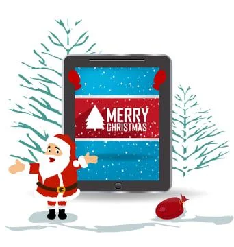 Merry christmas Illustrazione stock