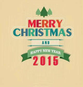 Merry christmas Stock Illustration