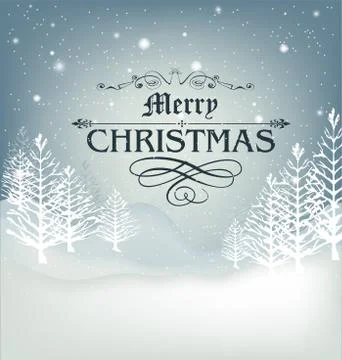 Merry christmas Stock Illustration