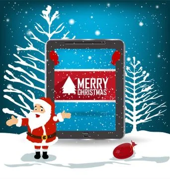 Merry christmas Stock Illustration