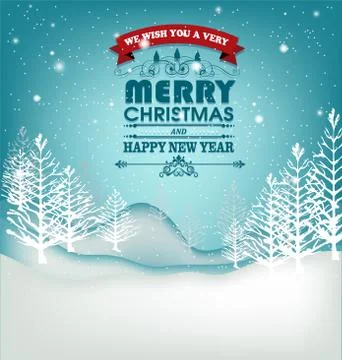 Merry christmas Stock Illustration