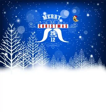 Merry christmas Illustrazione stock