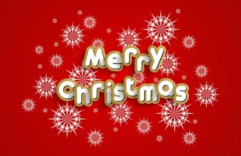 Merry Christmas Stock Illustration