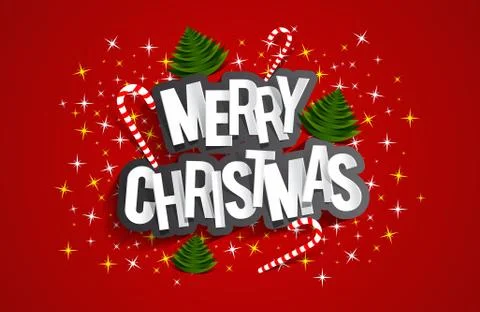 Merry Christmas Stock Illustration