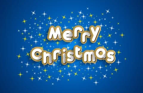 Merry Christmas Stock Illustration