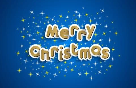 Merry Christmas Stock Illustration