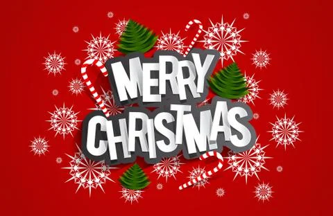 Merry Christmas Stock Illustration