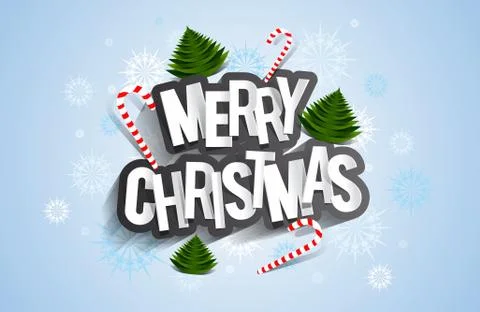 Merry Christmas Stock Illustration