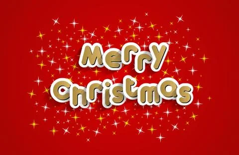 Merry Christmas Stock Illustration