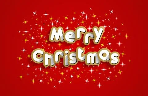 Merry Christmas Stock Illustration